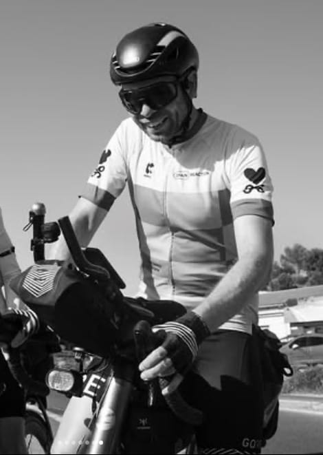 Falk Döring auf dem Rad