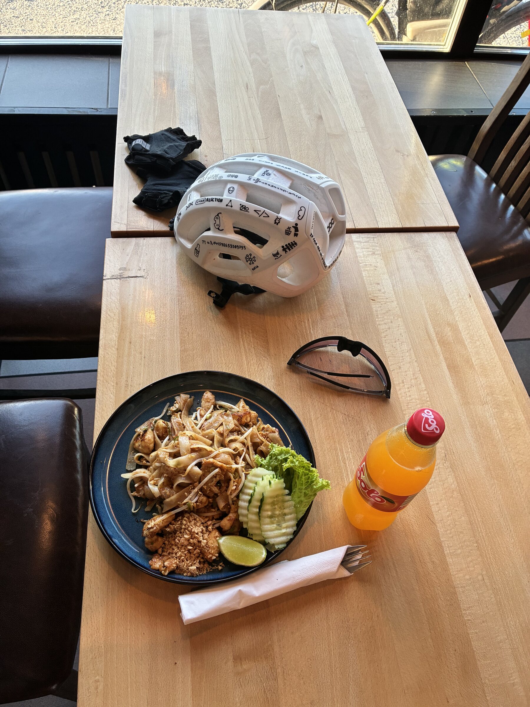 Essen und Versorgungspause