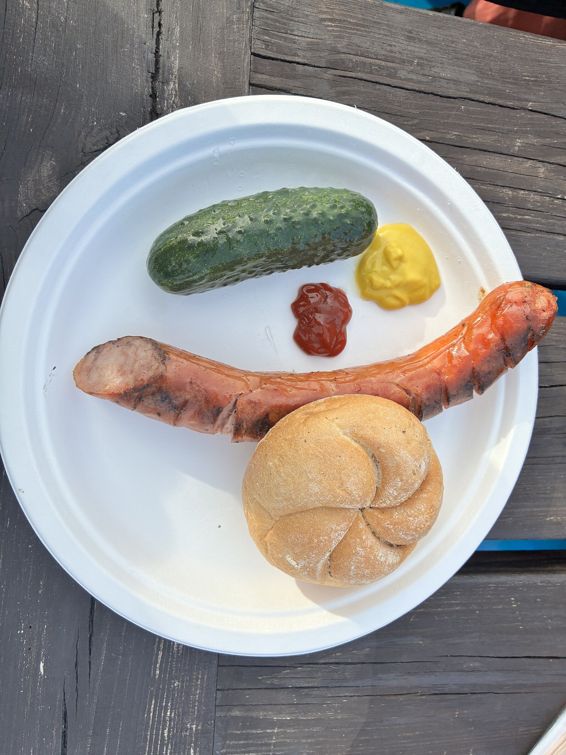 Essen auf der Fähre