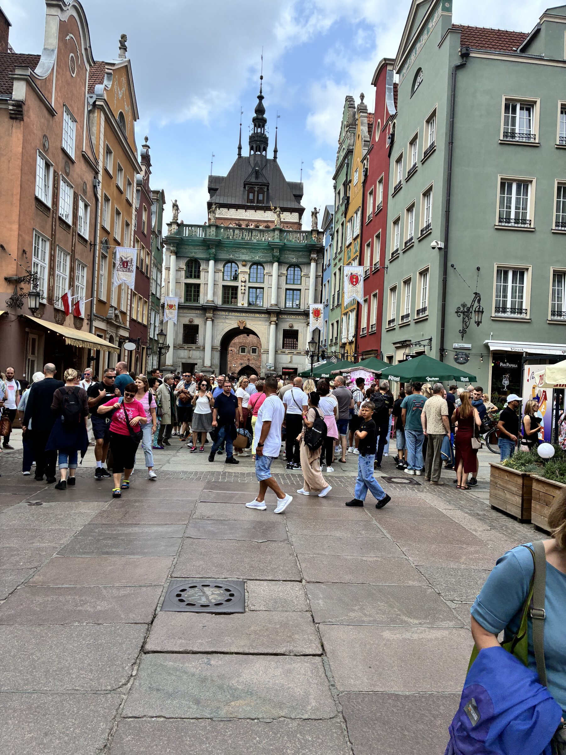 Menschen und Stadtfest