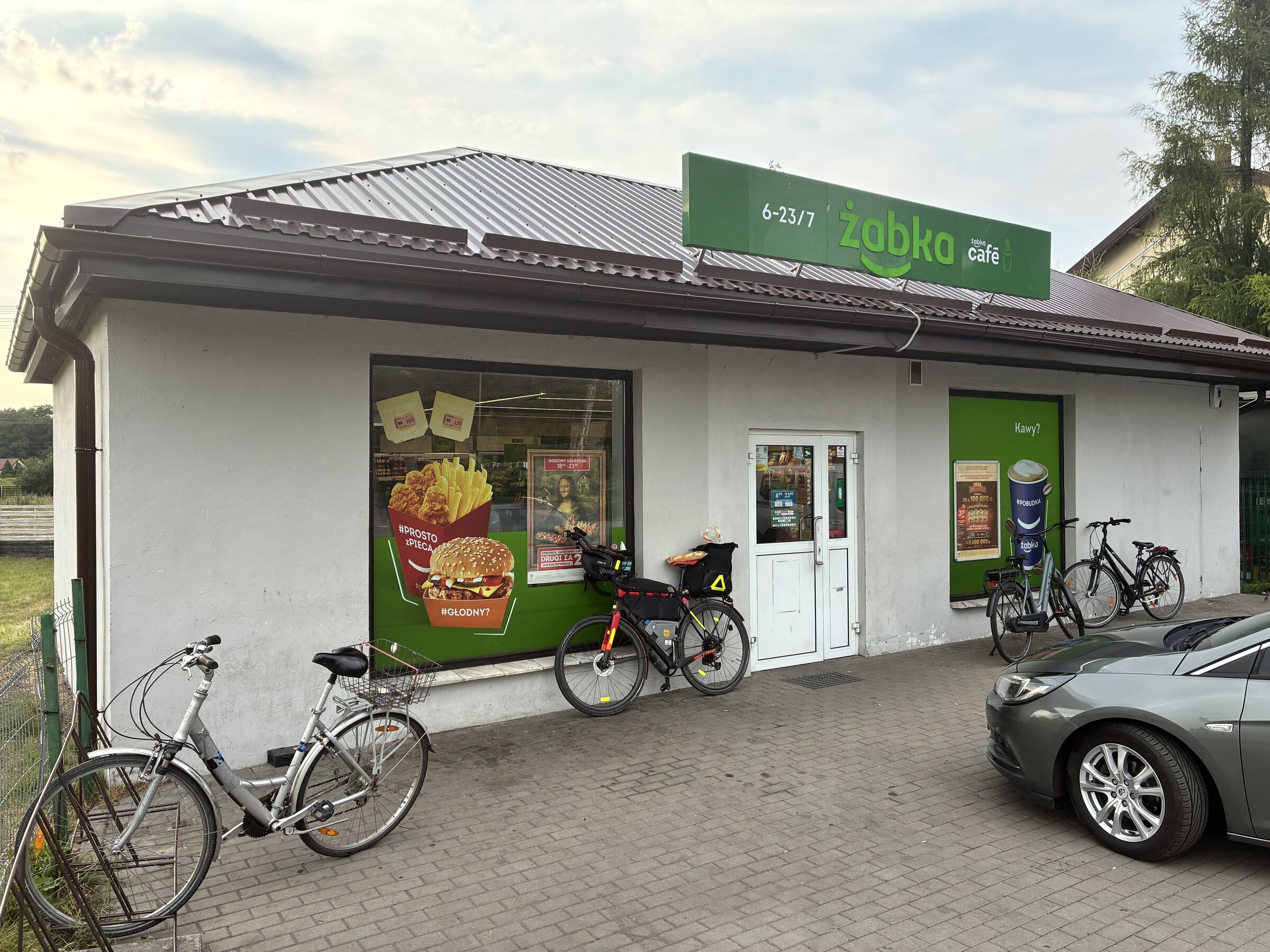 Versorgung an einem kleinen Geschäft