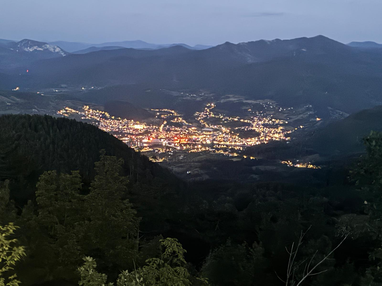 Sarajevo bei Nacht
