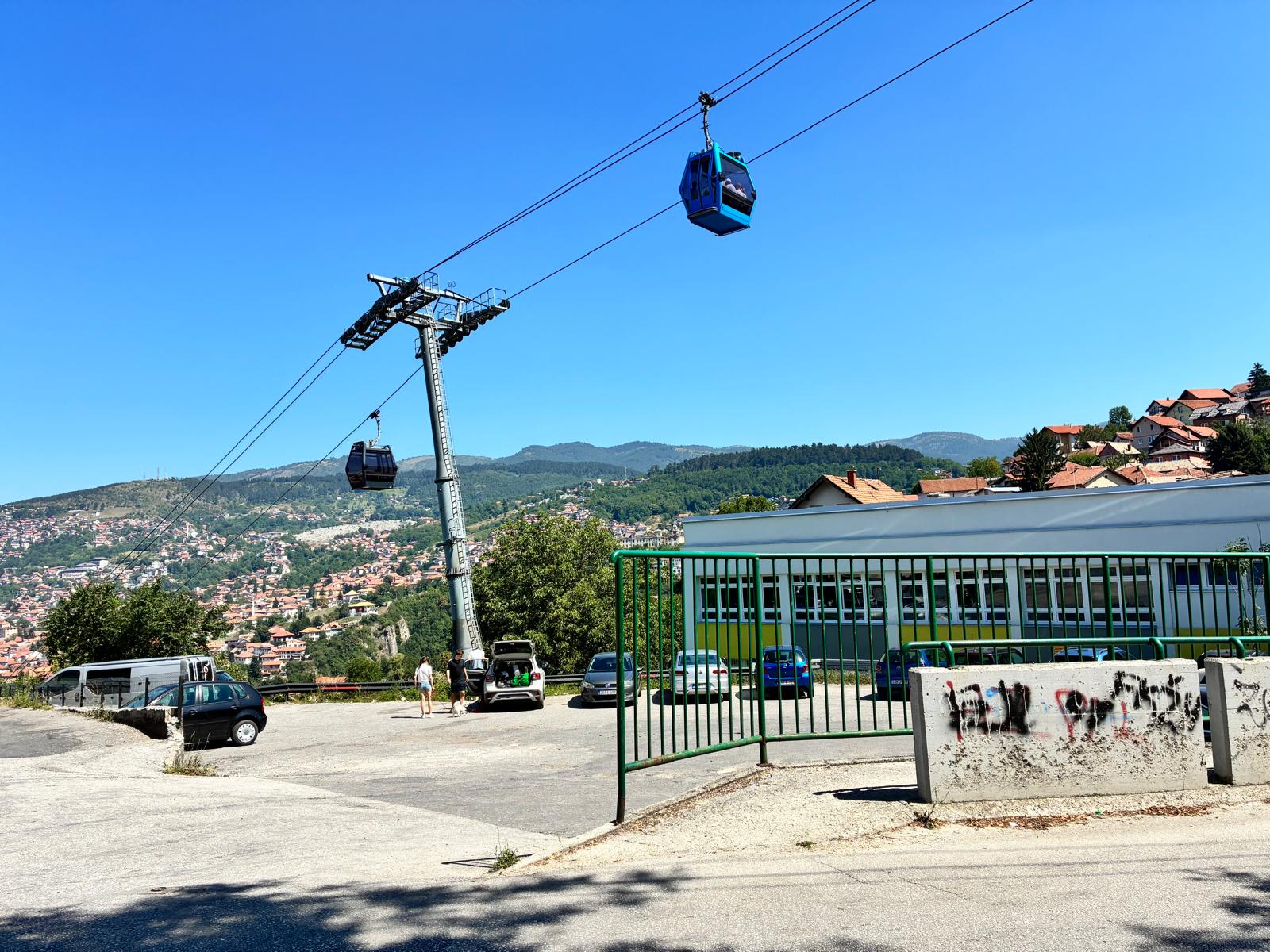 Seilbahn über Sarajevo