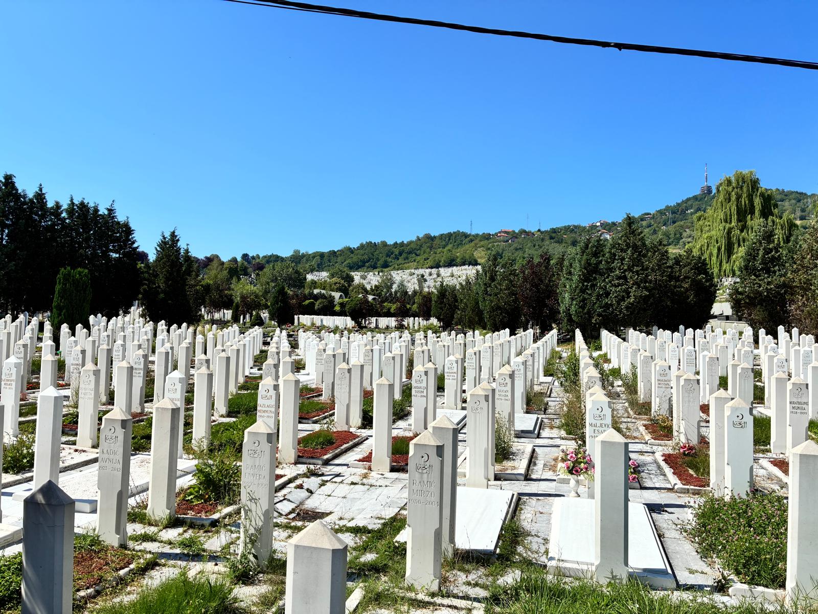 Friedhof am Berghang